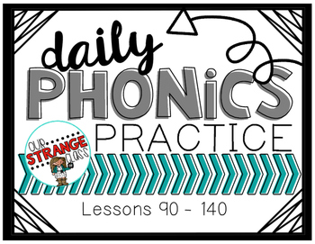Preview of Digital Daily Phonics Lessons: 91-140 {Saxon Inspired}