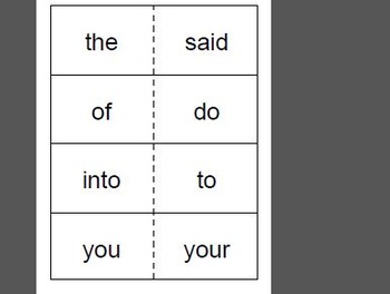 First Grade Saxon Phonics Sight Word Flash Cards by Tracy Teacher
