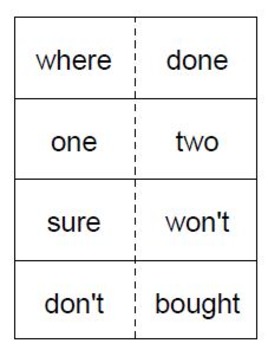 sight words for 1st grade flash cards
