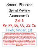 Saxon Phonics Spiral Review Assessments 3