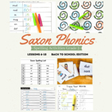 Saxon Phonics Weekly Spelling  Activity Pack Lessons 6-10 