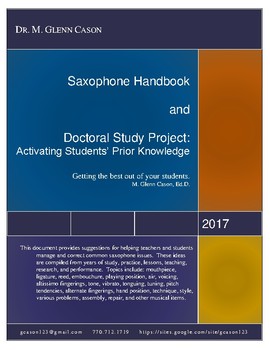 Preview of Saxophone Handbook