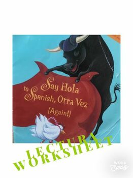 Preview of Say Hola to Spanish Otra Vez (Vol. 2) - Reader's Workshop- Spanish 1 Worksheet