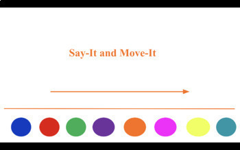 Preview of Say-It and Move-It Segmenting & Blending Phonemes Activity 