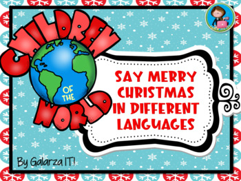 Preview of Say Merry Christmas in different Languages