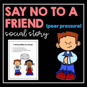 saying no to peer pressure