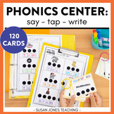 Say, Tap, Write: Phonics Center Science of Reading aligned