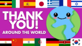 Say "Thank You" in many languages with a sing-along song a