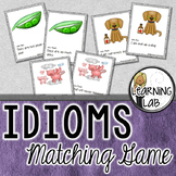 Idioms Matching Game - Figurative Language
