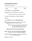 Scaffolded Math Notes: Rounding, Estimating, Adding