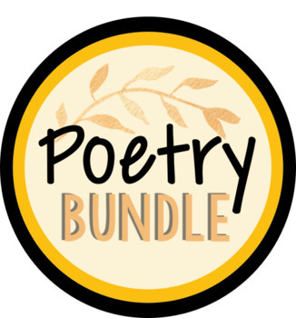 Preview of Scaffolded Digital Poetry Unit (GROWING BUNDLE)