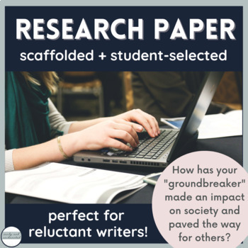 Preview of Scaffolded Research Paper about Informational Groundbreaker