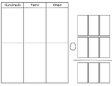 Scaffolded Work Mat for addition and subtraction