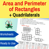 Area and Perimeter of Rectangles + Exploring Quadrilateral