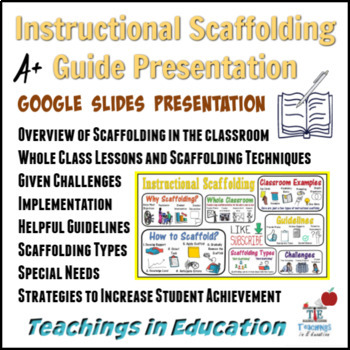 Preview of Scaffolding for Instruction: Guide Presentation