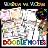 Scalars vs. Vectors Doodle Notes for Physics