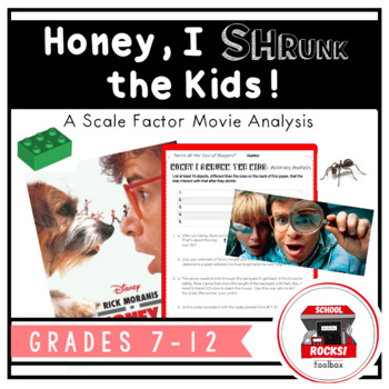 Preview of Scale Analysis with Honey I Shrunk the Kids Movie!
