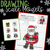 Scale Drawing Math Activity - NO PREP Christmas and Holiday FUN