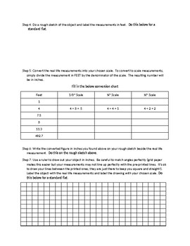 Scale Drawing Step by Step: Getting Started with a Standard Flat