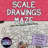 Scale Drawings Activity - PDF & Digital Maze