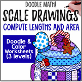 Scale Drawings | Doodle Math: Twist on Color by Number | S