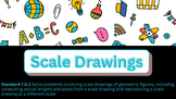 Scale Drawings Easel Activity - 7th Grade Math - Self-Checking
