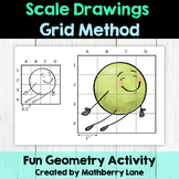 Scale Drawings Fun Geometry Activity Grid Method