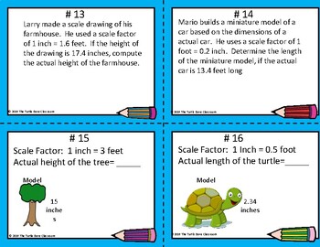 scale factor word problems
