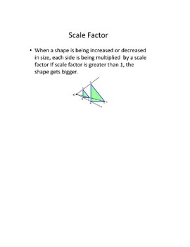 Preview of Scale Factor
