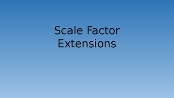 Preview of Scale Factor Extensions