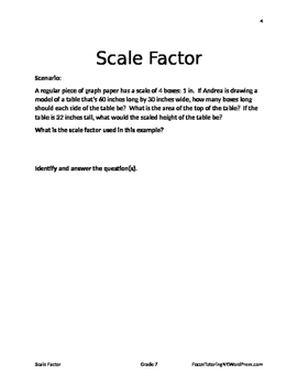 Scale Factor Worksheets by Kimberly Powell | Teachers Pay Teachers