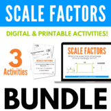 Scale Factors of Similar Figures Bundle Digital & Printabl
