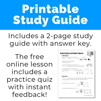 Page 2 of 3 - Scale factors of Similar Figures - KATE'S MATH LESSONS