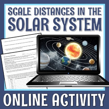 Preview of Scale Properties of Objects in Solar System WebQuest Online Activity MS-ESS1