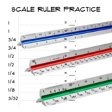 Scale Ruler Practice Worksheet (Interior Design)