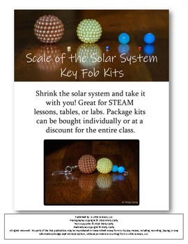 Preview of Scale of the Solar System Key Fob Instructions