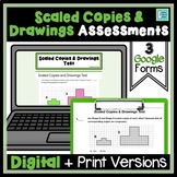 Scaled Copies and Scale Drawings Assessments Test Prep Bundle