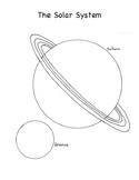 Scaled Solar System Drawings