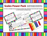 SCALES Power Pack for Orff, Boomwhackers, Bells, Recorder,