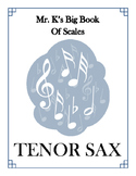 Scales - Tenor Sax - With Fingering Diagrams