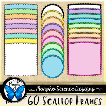 Download Scallop Frames Mega Pack - Commercial Use Borders - FREE ...