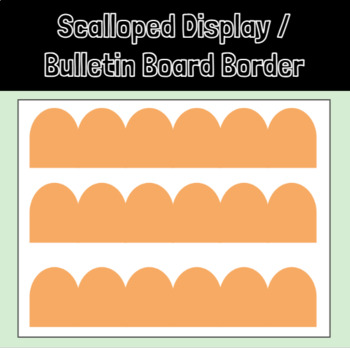 Preview of Scalloped Bulletin Board Borders