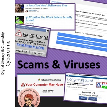 Preview of Scams & Viruses Hyperdoc