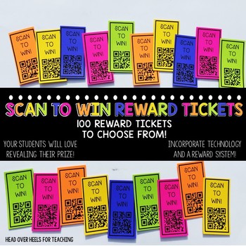 Preview of Scan To Win Reward Tickets