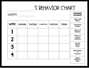 Scandi Mountains Behavior Chart | Clip Chart | Classroom Management