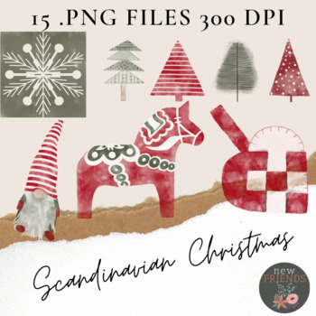 Preview of Scandinavian Christmas Pack