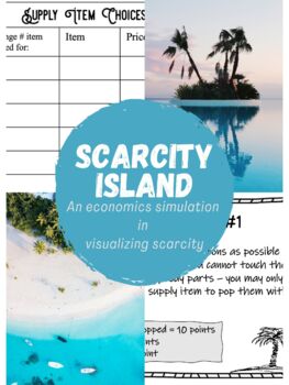 Preview of Scarcity Island - An economics simulation in visualizing scarcity!