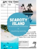 Scarcity Island - An economics simulation in visualizing s
