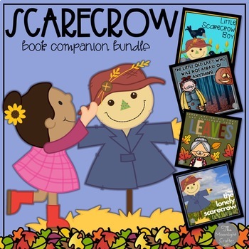 Preview of Scarecrow Book Companion Bundle for Fall