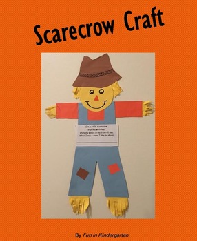 Scarecrow Craft by Fun in Kindergarten | Teachers Pay Teachers